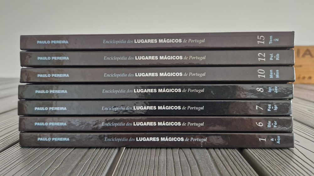 Conjunto 7 Enciclopédias dos Lugares Mágicos de Portugal