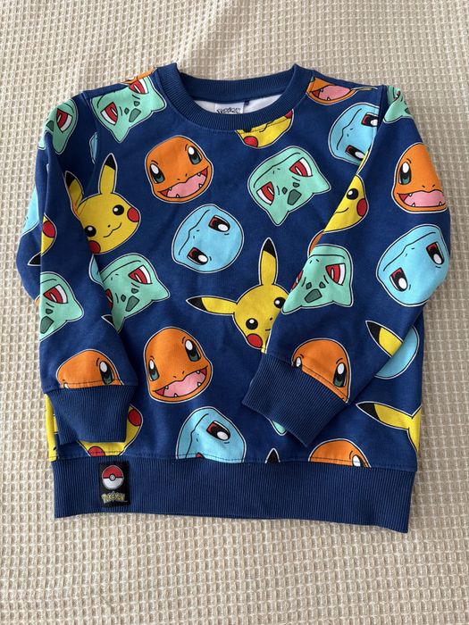 Bluza Pokemon r110 jak nowa