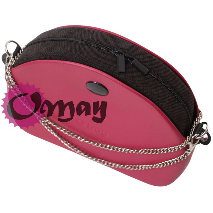organizer do OBAG MOON LIGHT elegancki welur czarny 2 kieszenie OMAY
