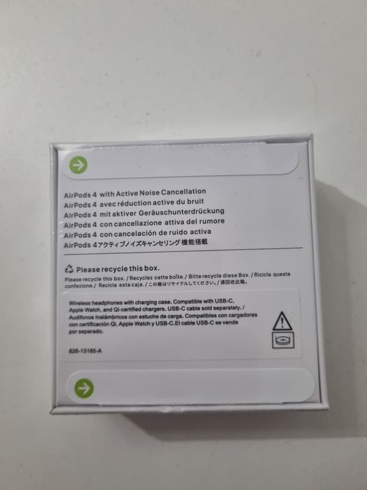 Nowe słuchawki Air pods 4