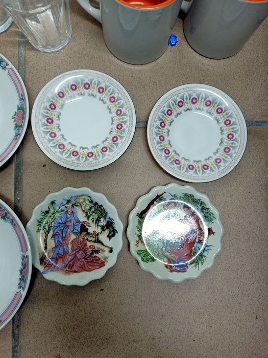 Conjunto variado louça/loiça