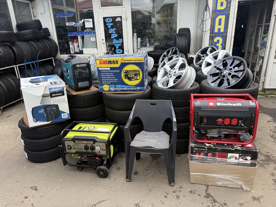 Генераторы Одесса Инверторные и обычные 1.6 2.4 3 3.4 5.5 7 8 10 KW