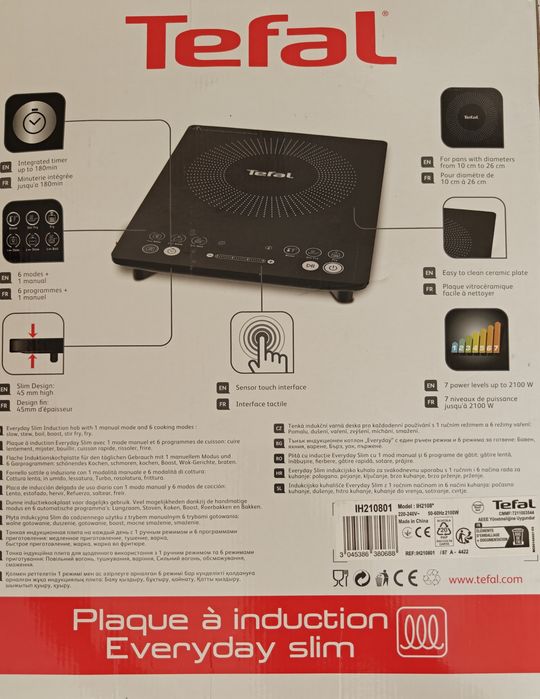 Placa de indução Tefal mini [NOVA]