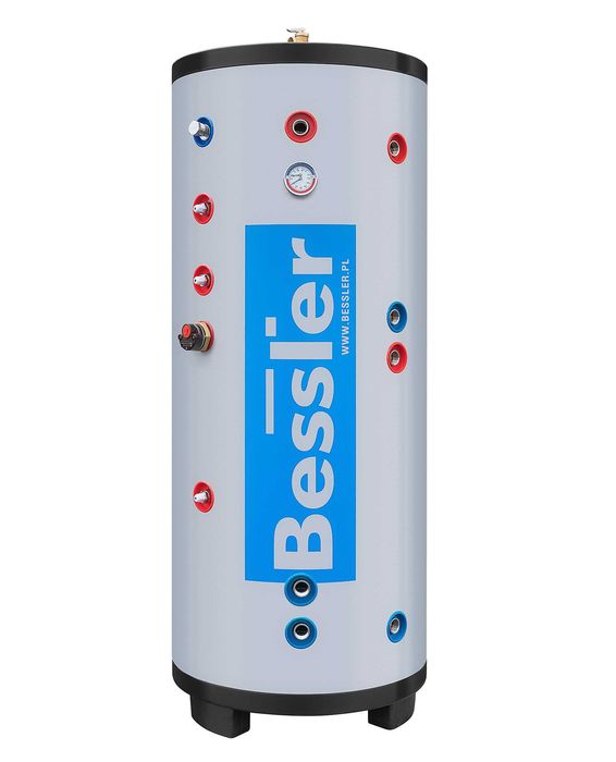 Zasobnik CWU bojler NIERDZEWNY 200l podwójna wężownica 2,75 m²