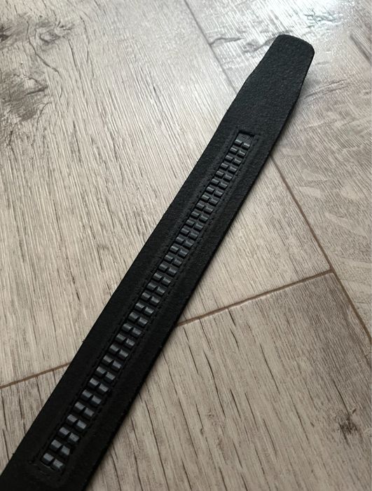 Кожаный ремень автомат без пряжки / ремінь шкіряний автомат без пряжки