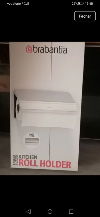 Suporte para papel de cozinha