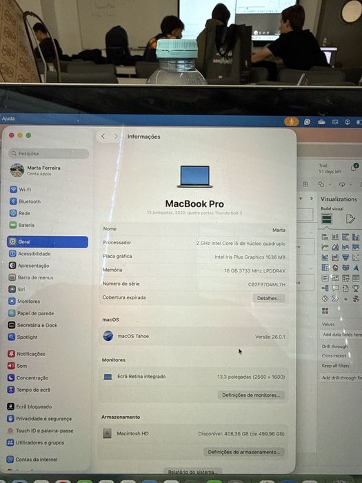 Mac book pro 13” 2020