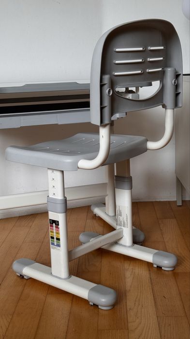 biurko z krzeslem rosnace z dzieckiem