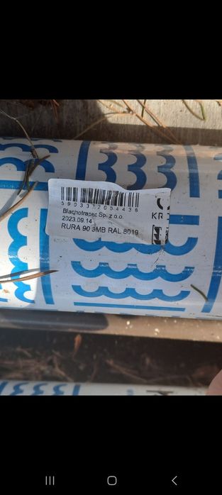 Rynny i rury blachotrapez