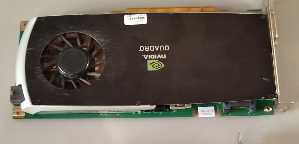 NVIDIA quadro FX 3800 1GB VRAM