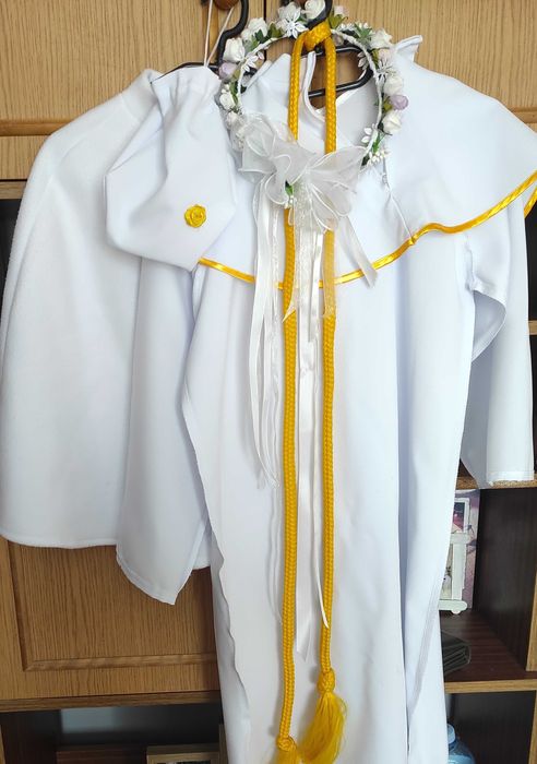 Alba dla dziewczynki +dodatki,bolerko i sukienka