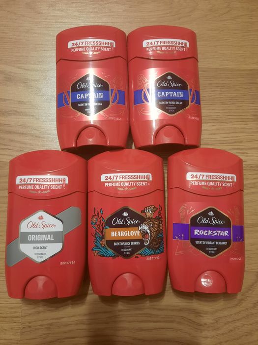 5 szt Old Spice dezodorant w sztyfcie
