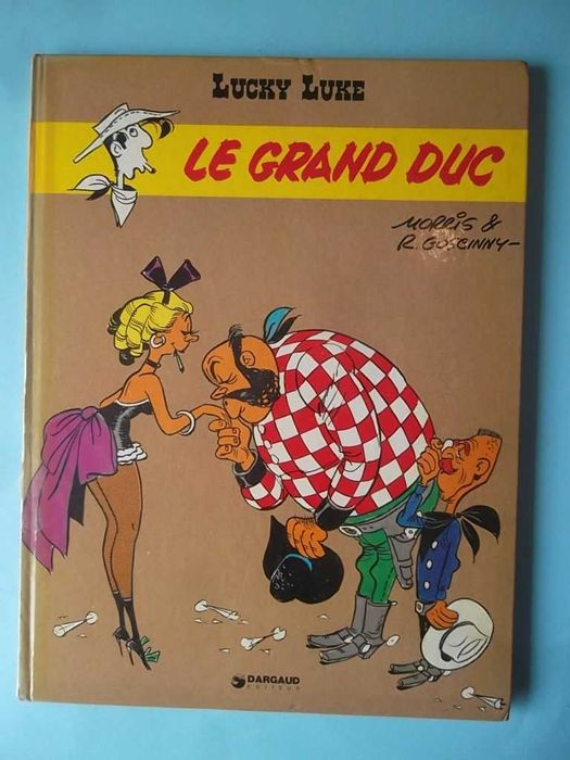 Lucky Luke - álbuns em francês, inclui 1ªs edições