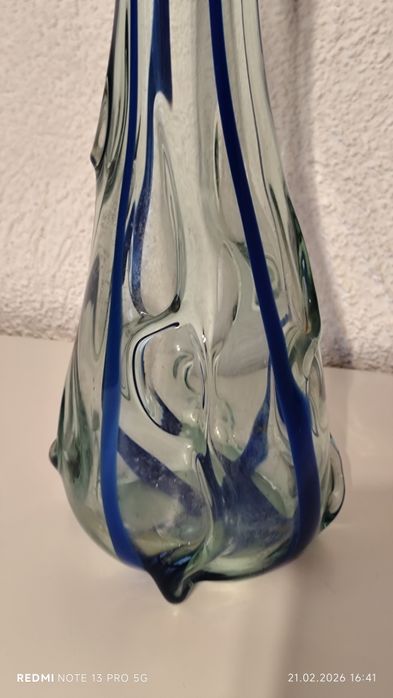 Szkło Kolorowe Wazon Sękacz