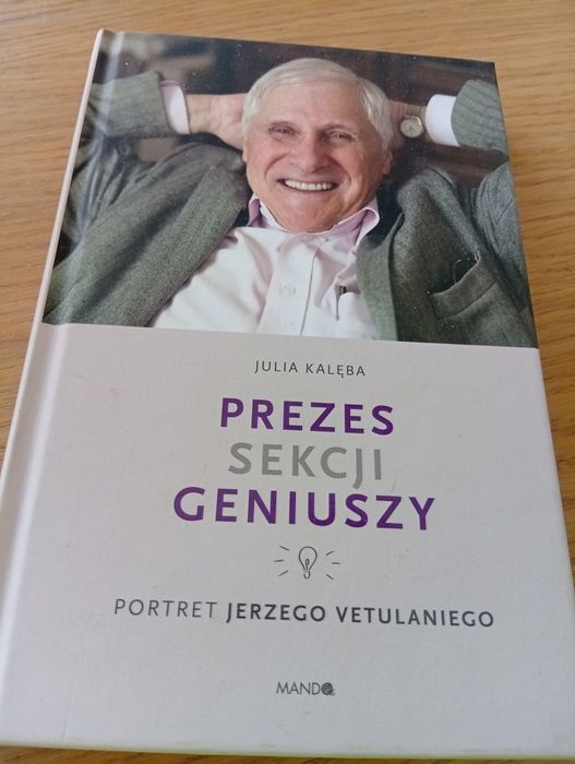 Portret Jerzego Vetulaniego Prezes sekcji geniuszy Julia Kalęba