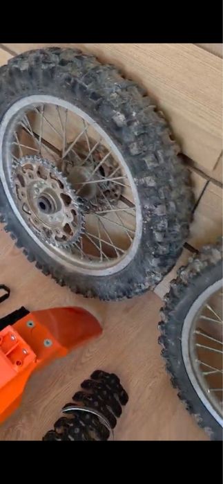 Ktm 125 exc (supermotard) muitos extras