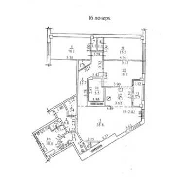 3-кімнатна квартира за адресою Куликове поле пл. (площа 150 м²) - Atlanta.ua - фото 16