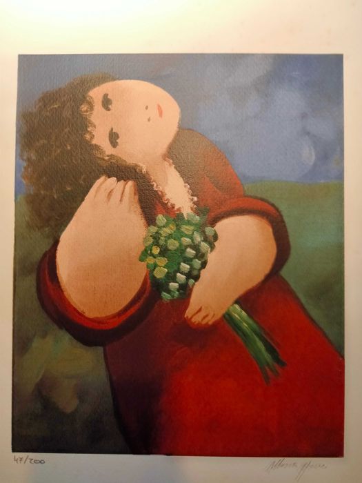 Serigrafia de Albino Moura