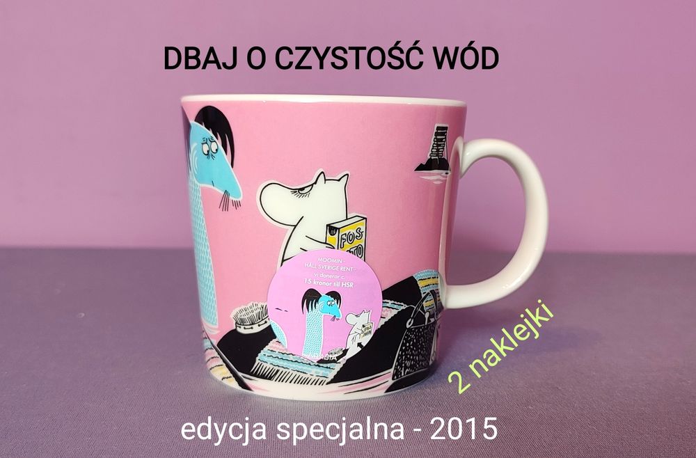 Muminki KUBEK Moomin Arabia Finland - specjalny 2015 - DBAJ O CZYSTOŚĆ