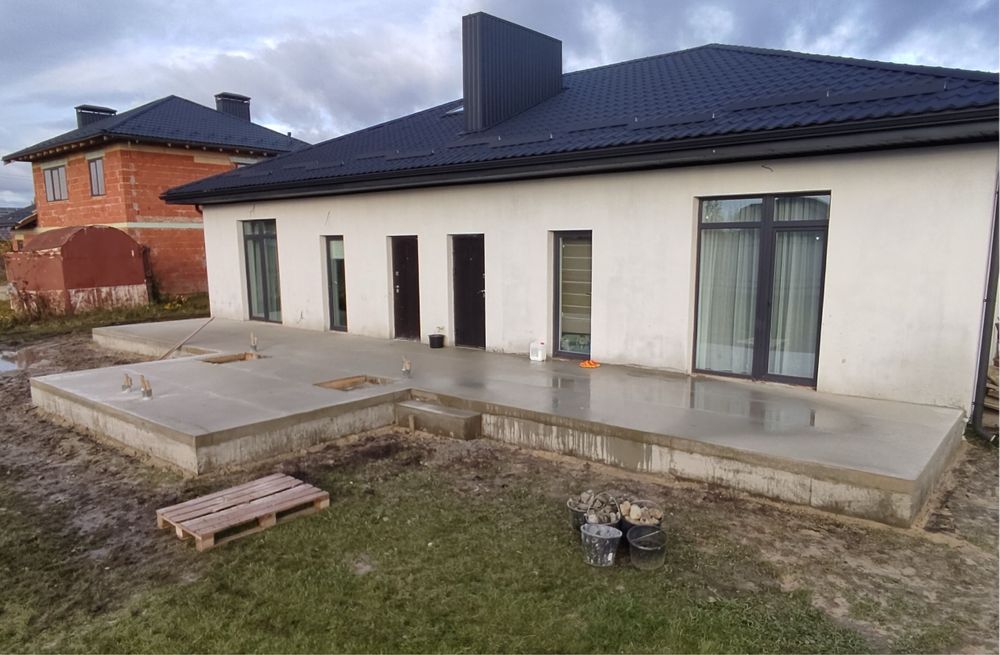 Бетоні роботи. Паркани. Стяжка