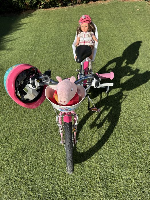 Bicicleta de crianca menina.