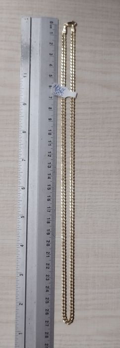 Nowy złoty łańcuch pancerka 585 14k 55cm 11.30gr unikat!!