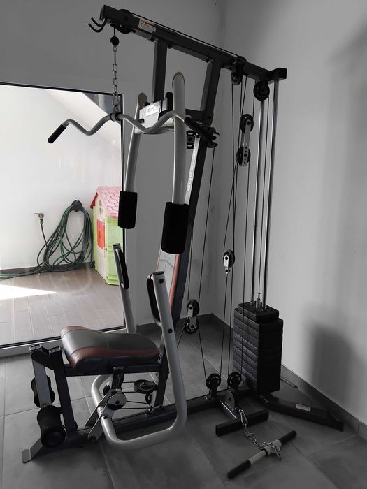 2 máquinas de musculação