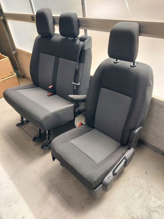 fotele przód toyota proace peugeot expert 3 podgrzewany