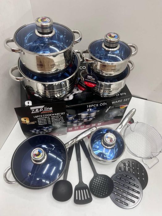 Набор Посуды 18 Предметов Zepline 076