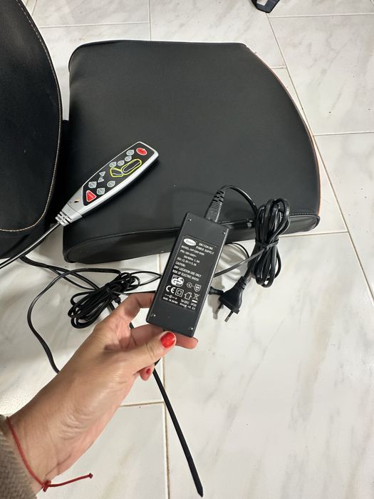 Mata de massagem ProWellness com aquecimento e comando