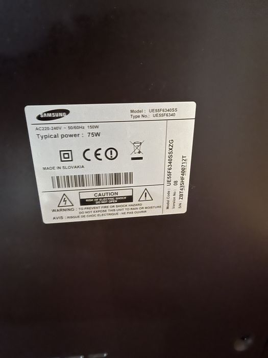 Смарт телевізор самсунг 55 дюймів