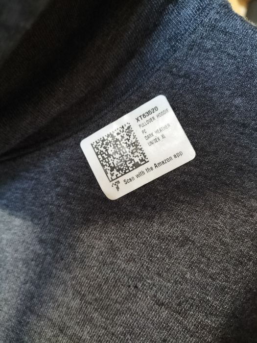 Nowa bluza unisex, damska, męska, szara, kangura, z kapturem, r.XL