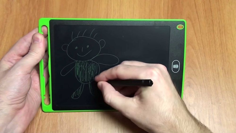 LCD-планшет для малювання 8,5 LCD Writing Tablet зелений