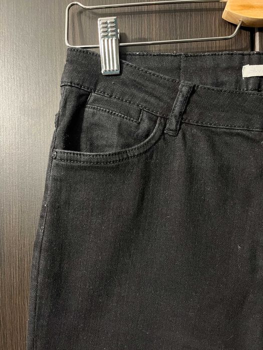 Czarne jeansy stretch Diverse 40