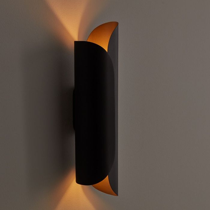 Lampa ścienna kinkiet czarny NOWY