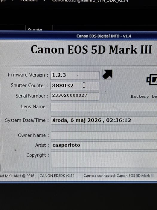 Canon EOS 5D Mark III
