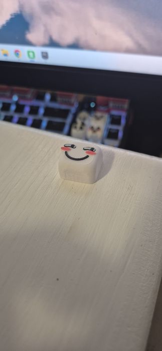 Przycisk do klawiatury shyUwU keycap minka custom klawiatura key cap