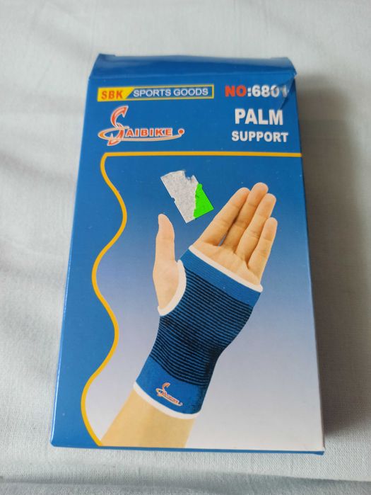 Opaska uciskowa nadgarstkowa z kciukiem