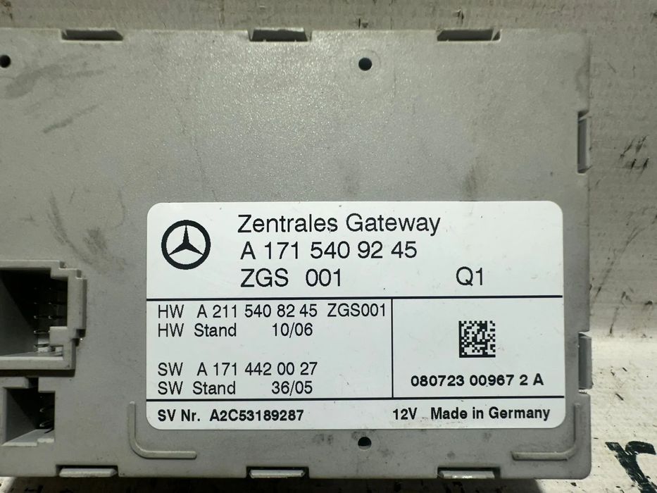 Módulo Gateway Diagnostico Original Mercedes Benz A1715409245 2005 -