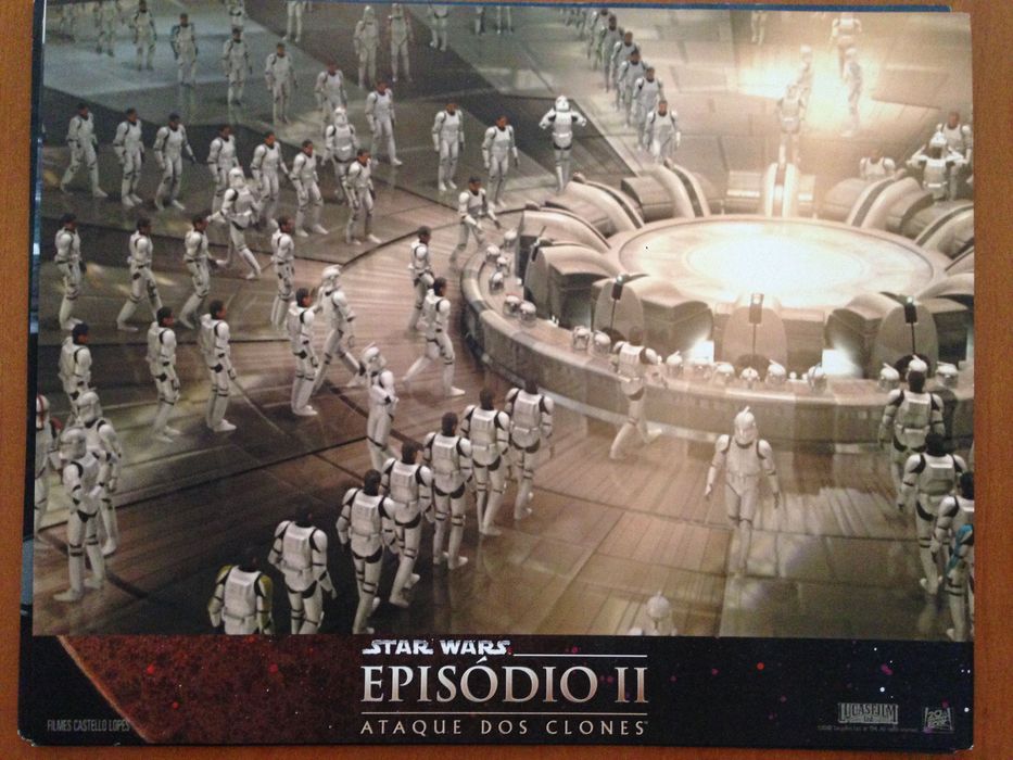 Cartazes filme  Star Wars Episode II The Ataque dos Clones originais