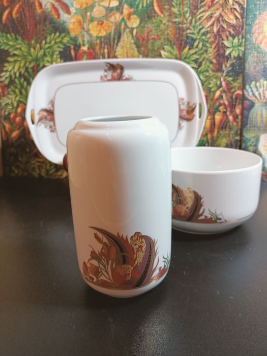 Rosenthal, Classic Rose, paterka, wazonik, salaterka,