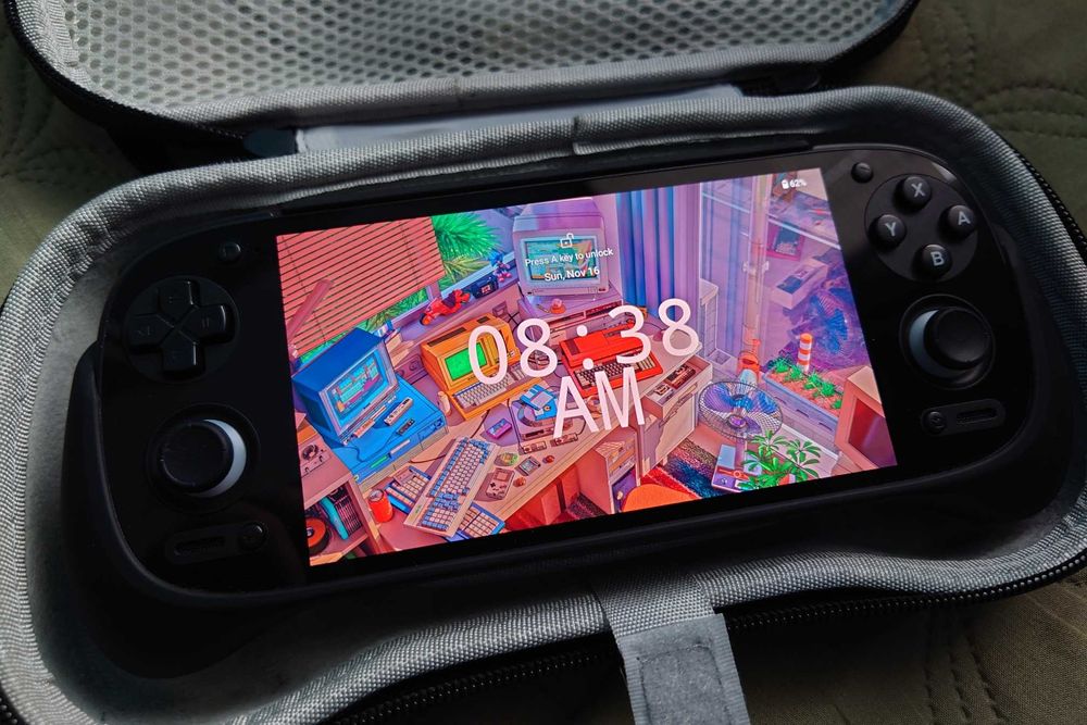 Retroid Pocket 5 +grip futerał szkło