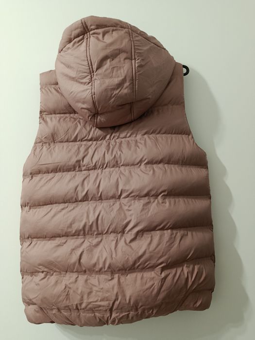 ZARA Kamizelka ocieplana z kapturem  152 Wrocław