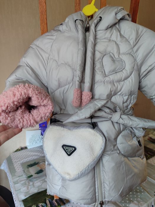 Куртка шубка зимова дівчинка