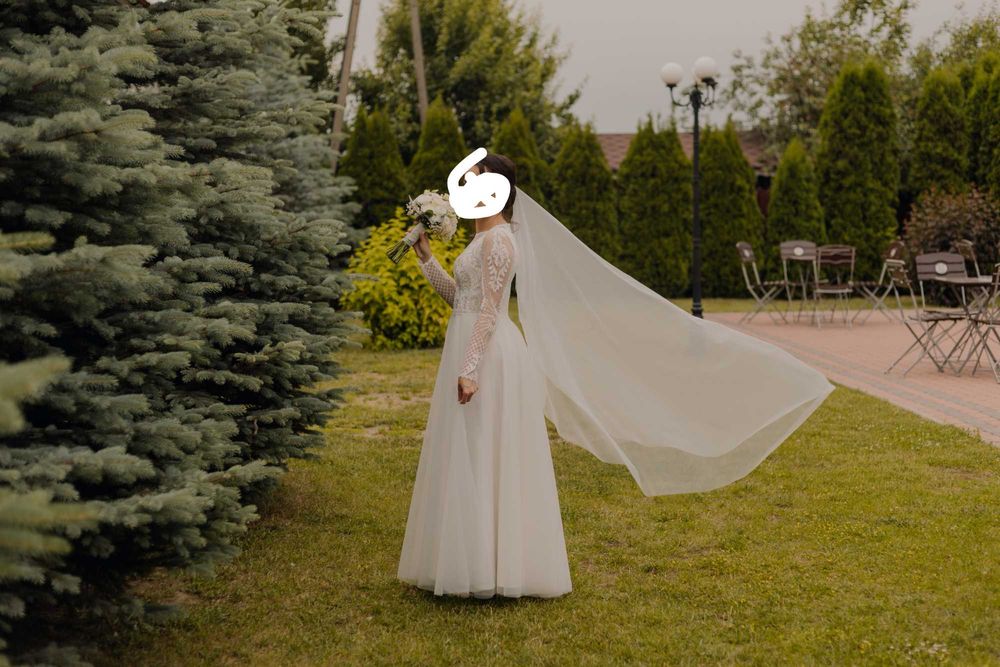 Piękna suknia ślubna