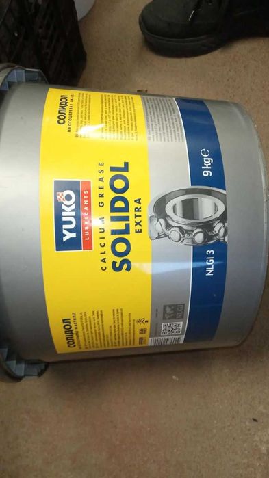 Смазка YUKO Солидол 9кг