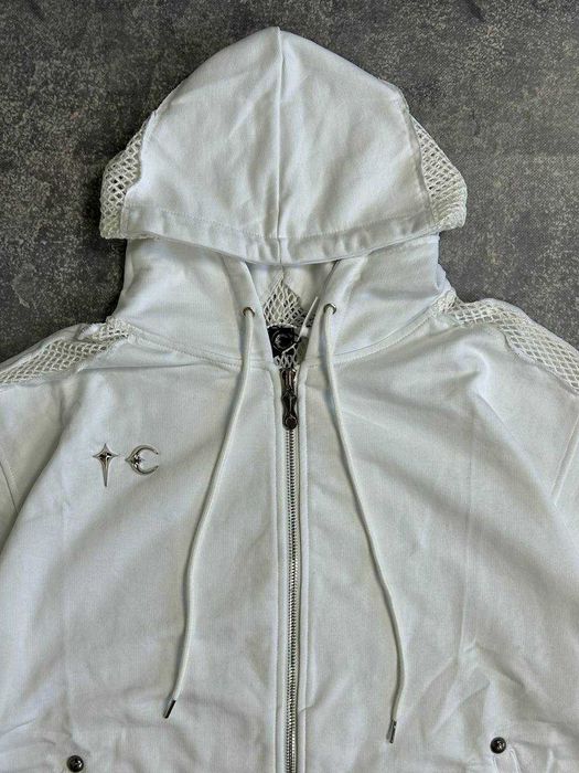 Thug Club zip hoodie худи зипка y2k archive белая біла худі зіпка