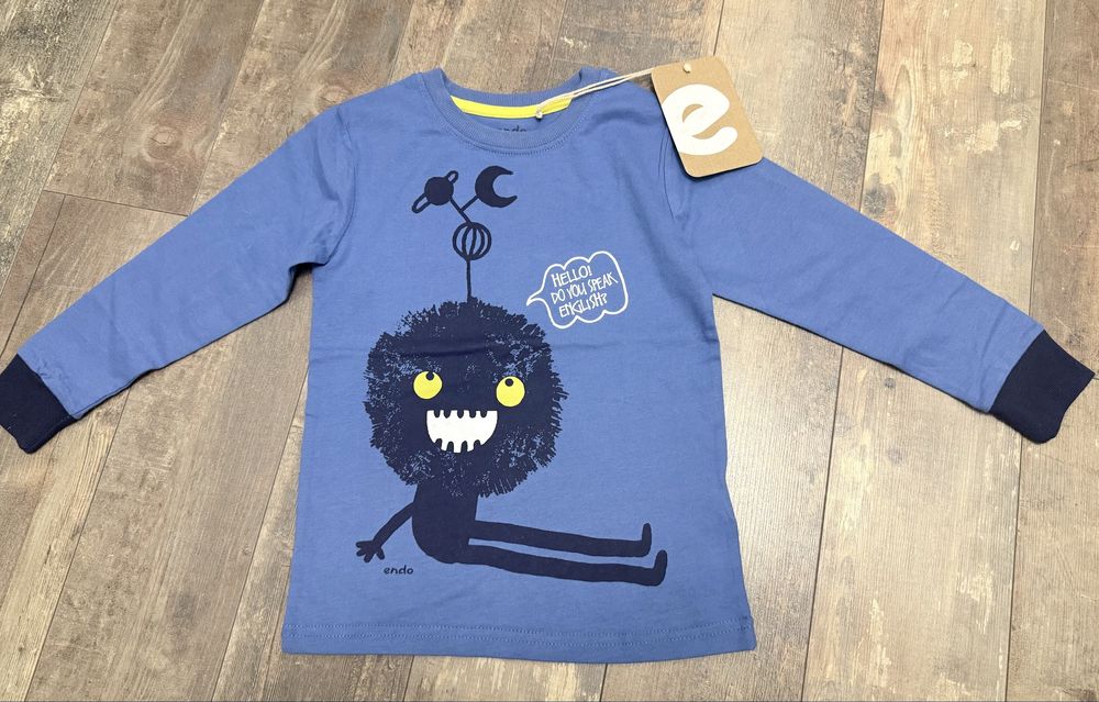 Nowa bluza z długim rękawem endo r 116 bluzeczka z metką