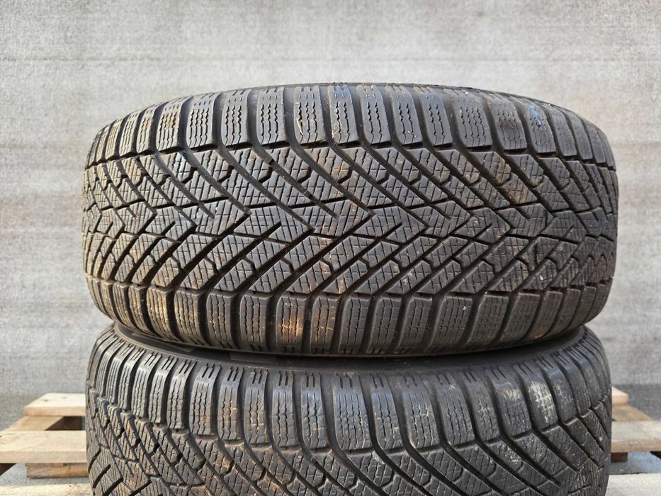 [Z454] 2x R17 225/55 Pirelli 225/55/17 STAN BDB! 23r Opony zimowe 7mm