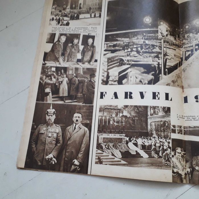 Uge Journalen 1 wydanie, 1938 (Farvel 1938 z Hitlerem)